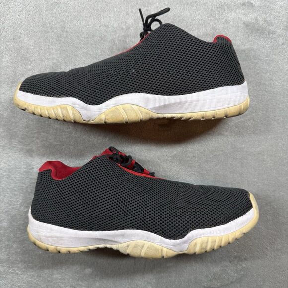 Size 12 - Air Jordan Future Low Black Red Basketball Sport Athlete Workout - Picture 3 of 9
